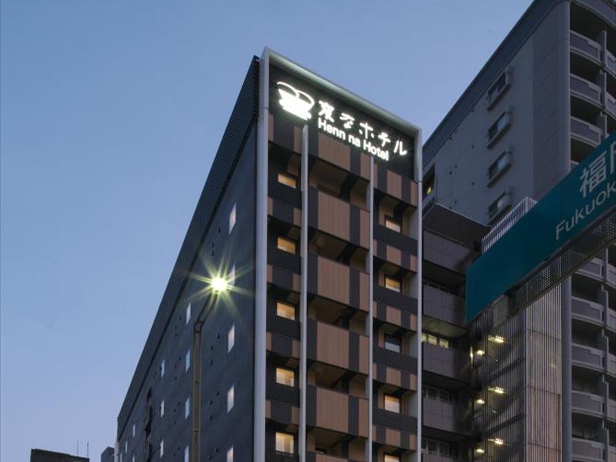Henn Na Hotel Fukuoka Hakata Bagian luar foto